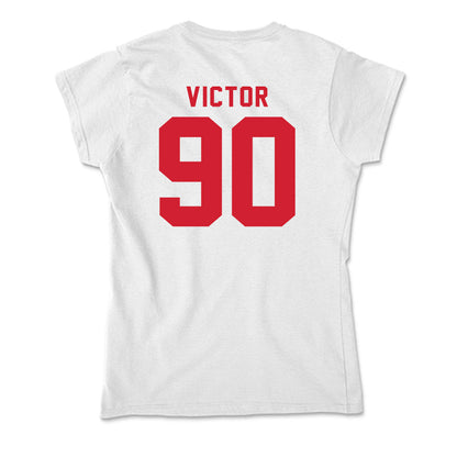 NC State - NCAA Football : Josiah Victor - Soft Style Women’s T-Shirt-1