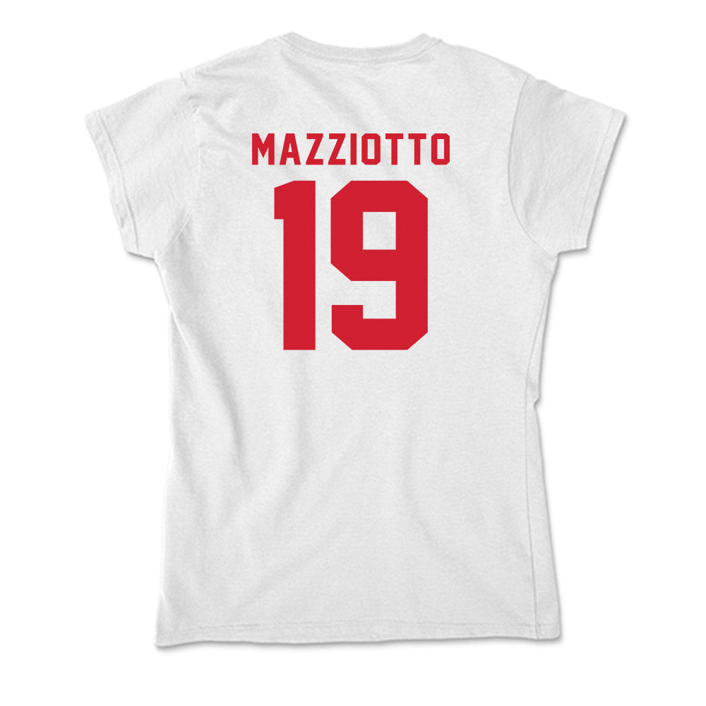 NC State - NCAA Women's Soccer : Antonella Mazziotto - Soft Style Women’s T-Shirt-1