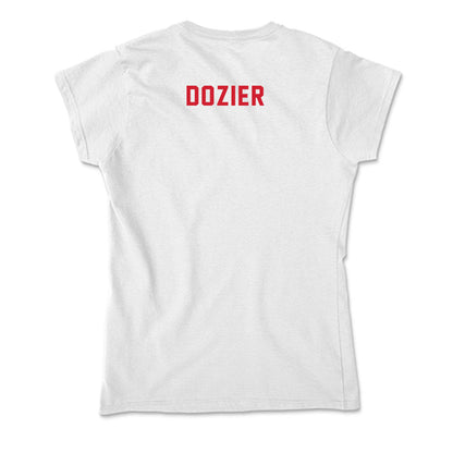 NC State - NCAA Football : Davion Dozier - Soft Style Women’s T-Shirt-1