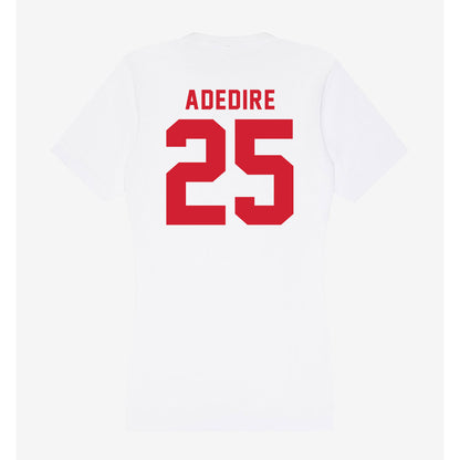 NC State - NCAA Football : Joseph Adedire - Women's V-Neck T-Shirt-1