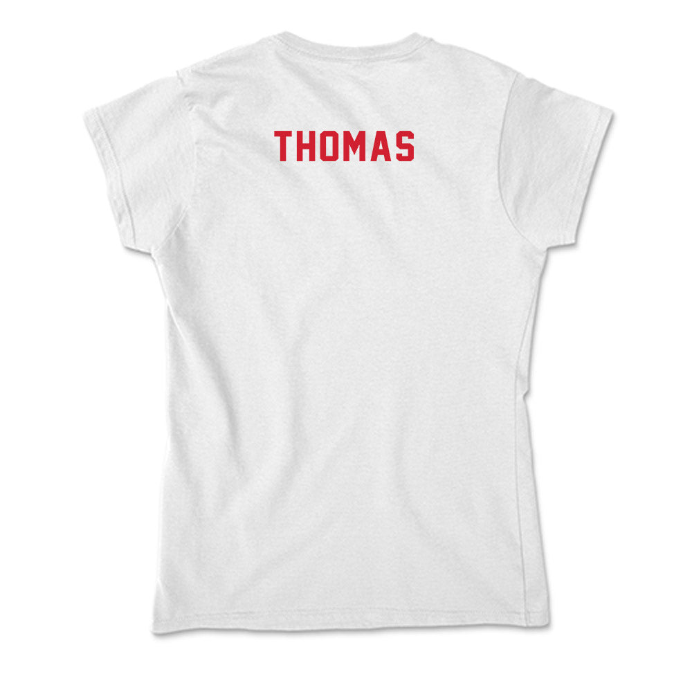 NC State - NCAA Women's Gymnastics : Syniya Thomas - Soft Style Women’s T-Shirt-1