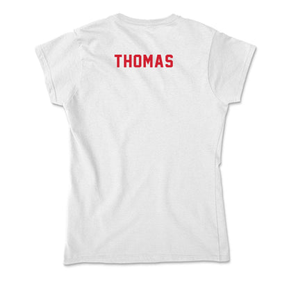 NC State - NCAA Women's Gymnastics : Syniya Thomas - Soft Style Women’s T-Shirt-1