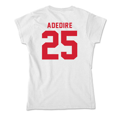 NC State - NCAA Football : Joseph Adedire - Soft Style Women’s T-Shirt-1