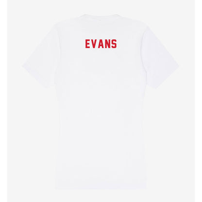 NC State - NCAA Men's Basketball : Kyle Evans - Women's V-Neck T-Shirt-1