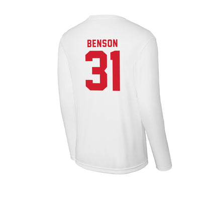 NC State - NCAA Football : Bailey Benson - Activewear Long Sleeve T-Shirt-1