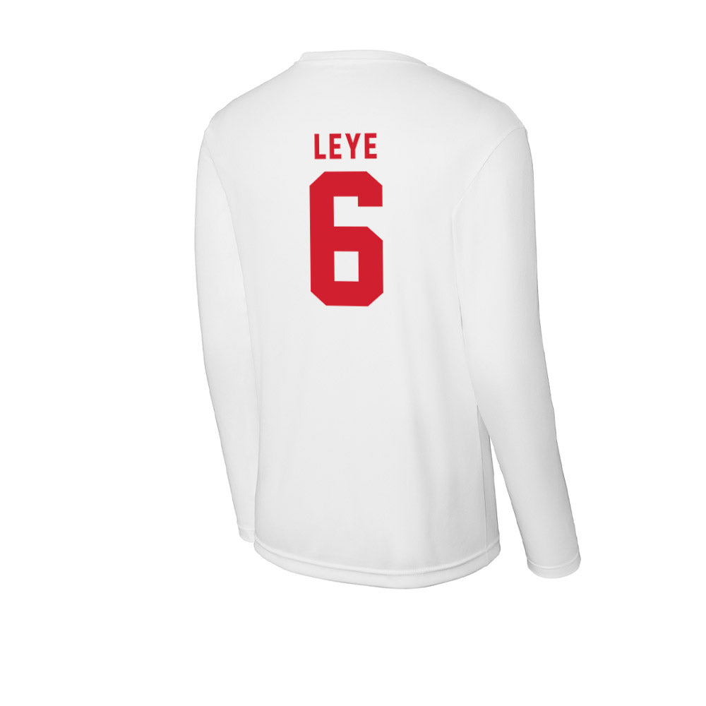 NC State - NCAA Women's Basketball : Ndeye Leye - Activewear Long Sleeve T-Shirt-1