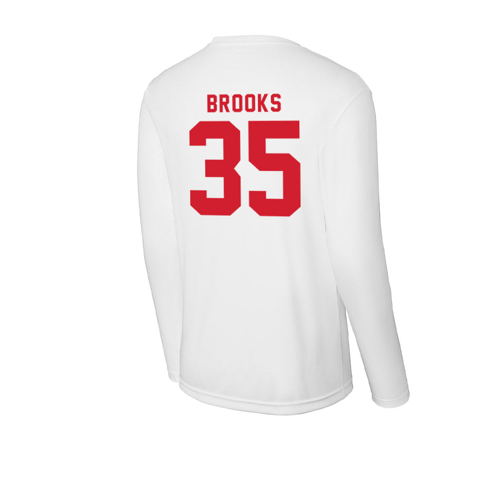 NC State - NCAA Women's Basketball : Zoe Brooks - Activewear Long Sleeve T-Shirt