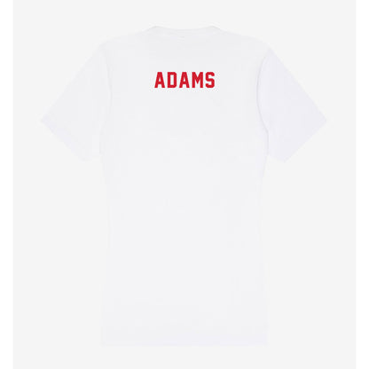 NC State - NCAA Men's Track & Field : Tyson Adams - Women's V-Neck T-Shirt-1