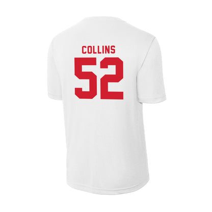 NC State - NCAA Football : David Collins - Activewear T-Shirt-1