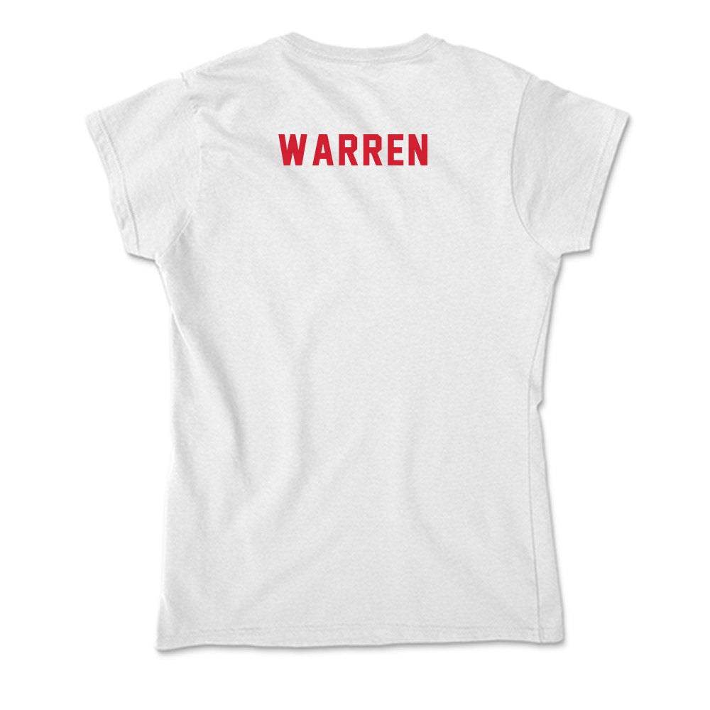 NC State - NCAA Football : Tyran Warren - Soft Style Women’s T-Shirt-1