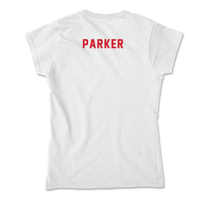NC State - NCAA Men's Track & Field : Christian Parker - Soft Style Women’s T-Shirt-1