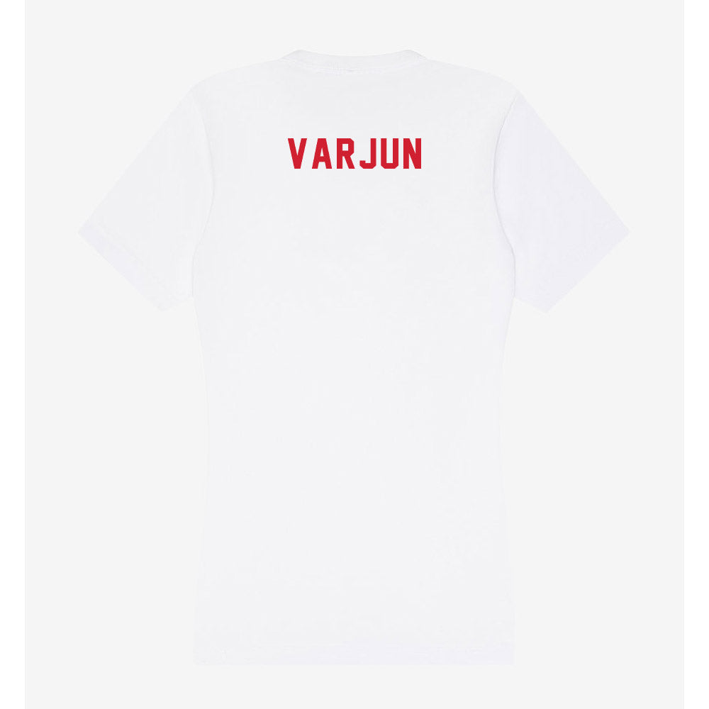 NC State - NCAA Men's Golf : Markus Varjun - Women's V-Neck T-Shirt-1