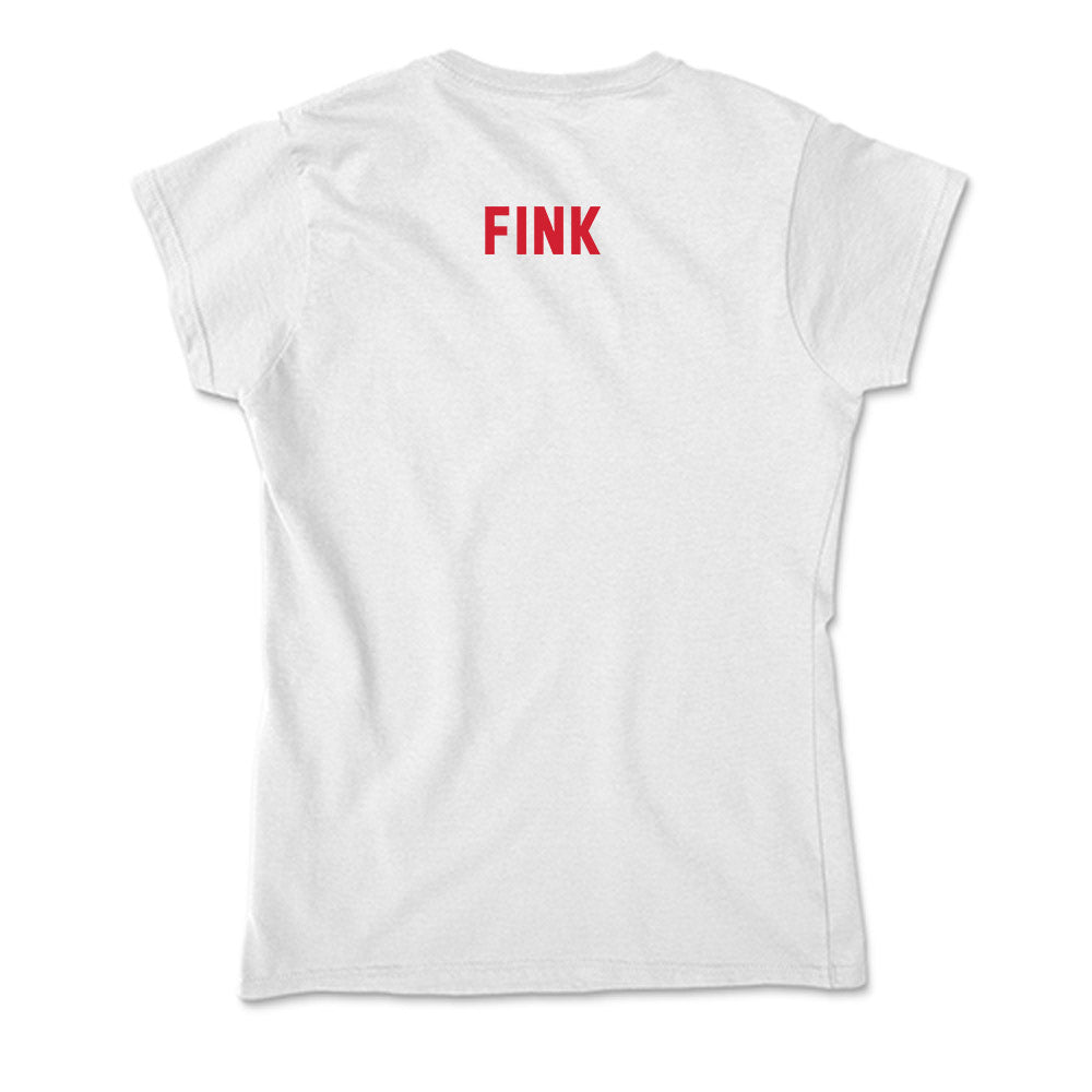 NC State - NCAA Cheerleading : Sara Fink - Soft Style Women’s T-Shirt-1