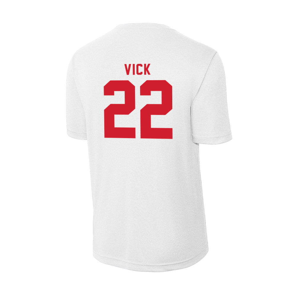 NC State - NCAA Football : Jackson Vick - Activewear T-Shirt-1
