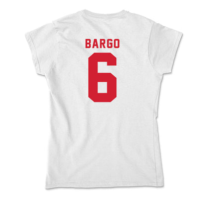 NC State - NCAA Baseball : Dalton Bargo - Soft Style Women’s T-Shirt-1