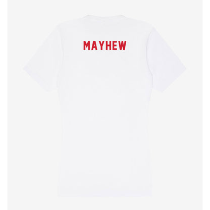NC State - NCAA Women's Track & Field : Alexis Mayhew - Women's V-Neck T-Shirt-1