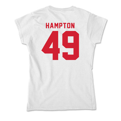 NC State - NCAA Football : Jailun Hampton - Soft Style Women’s T-Shirt-1
