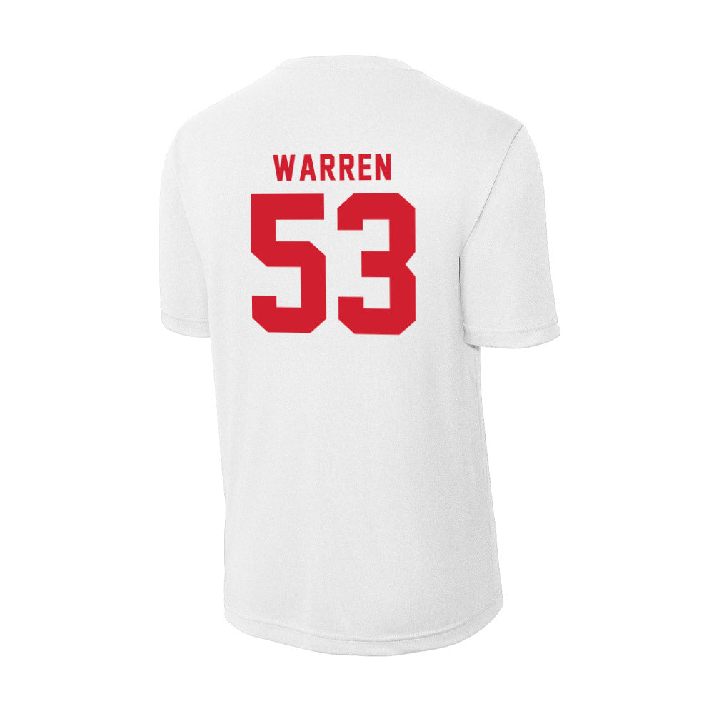 NC State - NCAA Football : Joshua Warren - Activewear T-Shirt-1