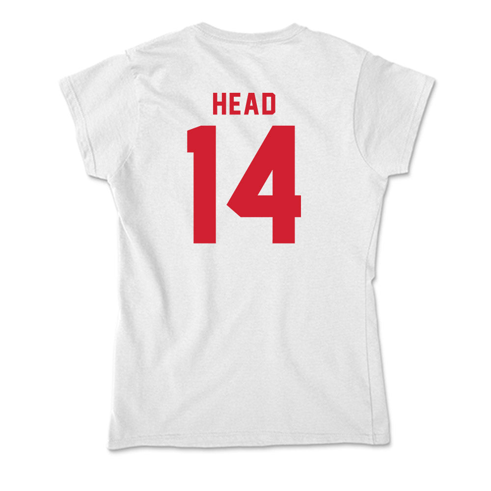 NC State - NCAA Baseball : Ty Head - Soft Style Women’s T-Shirt-1