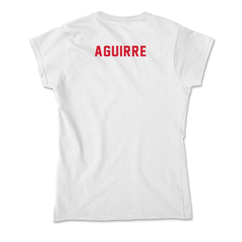 NC State - NCAA Football : Markel Aguirre - Soft Style Women’s T-Shirt-1