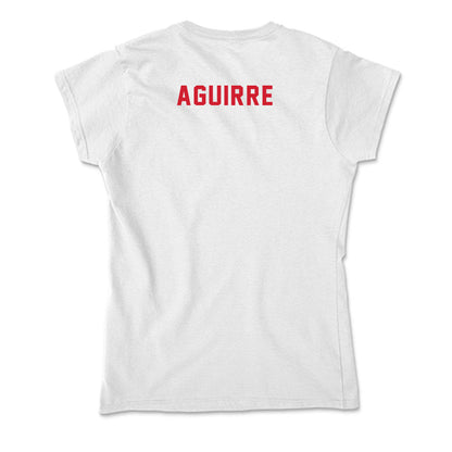 NC State - NCAA Football : Markel Aguirre - Soft Style Women’s T-Shirt-1