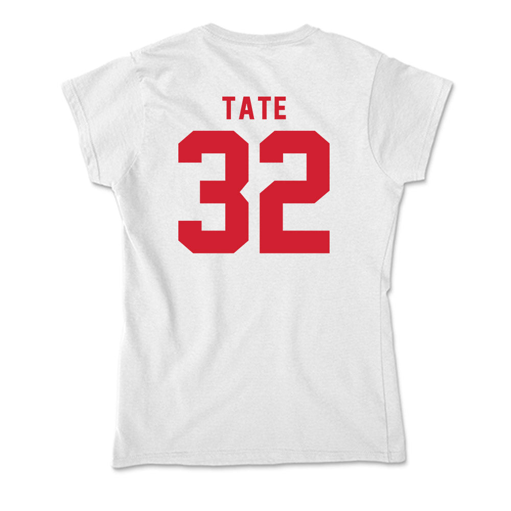 NC State - NCAA Football : Michael Tate - Soft Style Women’s T-Shirt-1