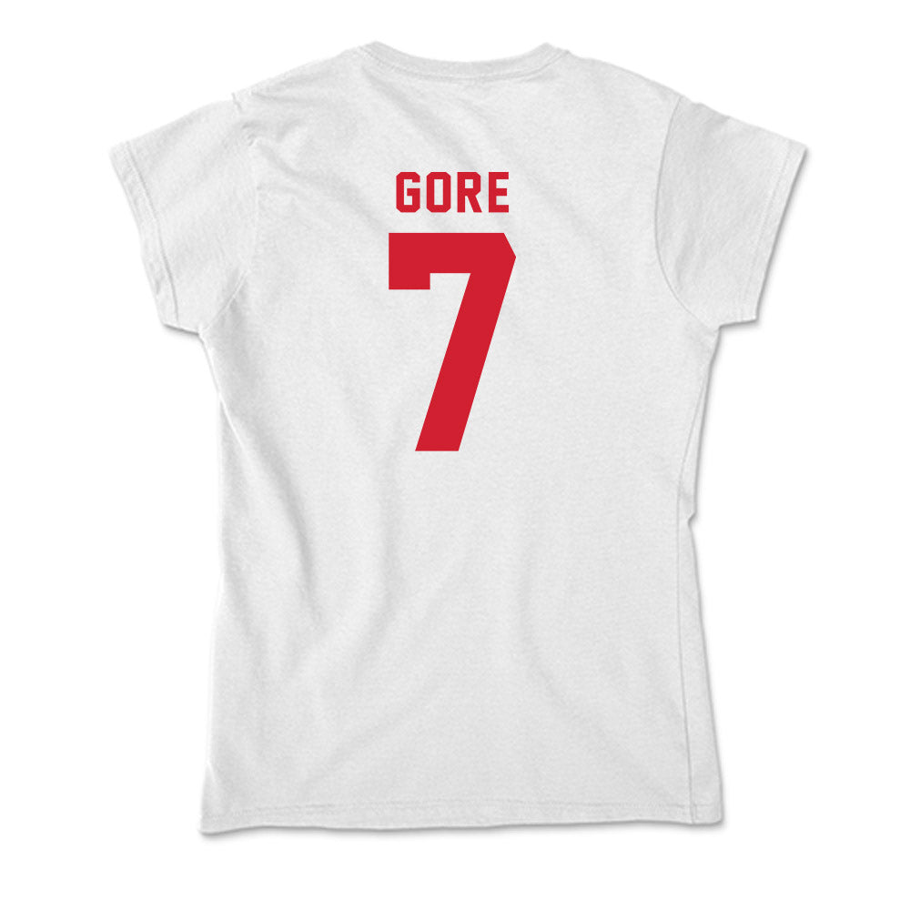 NC State - NCAA Softball : Wynne Gore - Soft Style Women’s T-Shirt-1