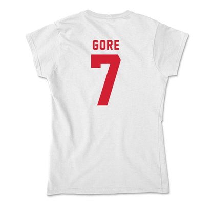 NC State - NCAA Softball : Wynne Gore - Soft Style Women’s T-Shirt-1