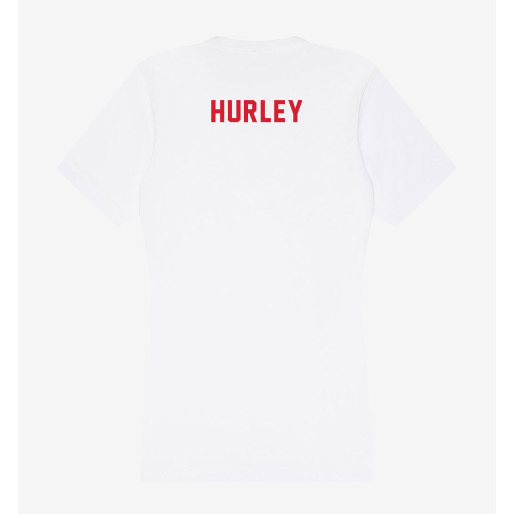 NC State - NCAA Women's Swimming & Diving : Grace Hurley - Women's V-Neck T-Shirt-1