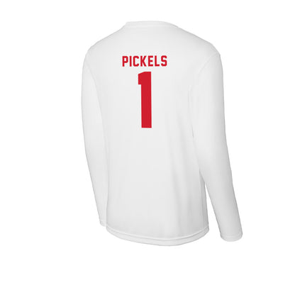 NC State - NCAA Women's Soccer : Riley Pickels - Activewear Long Sleeve T-Shirt-1