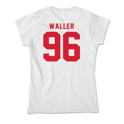 NC State - NCAA Football : Jackson Waller - Soft Style Women’s T-Shirt-1