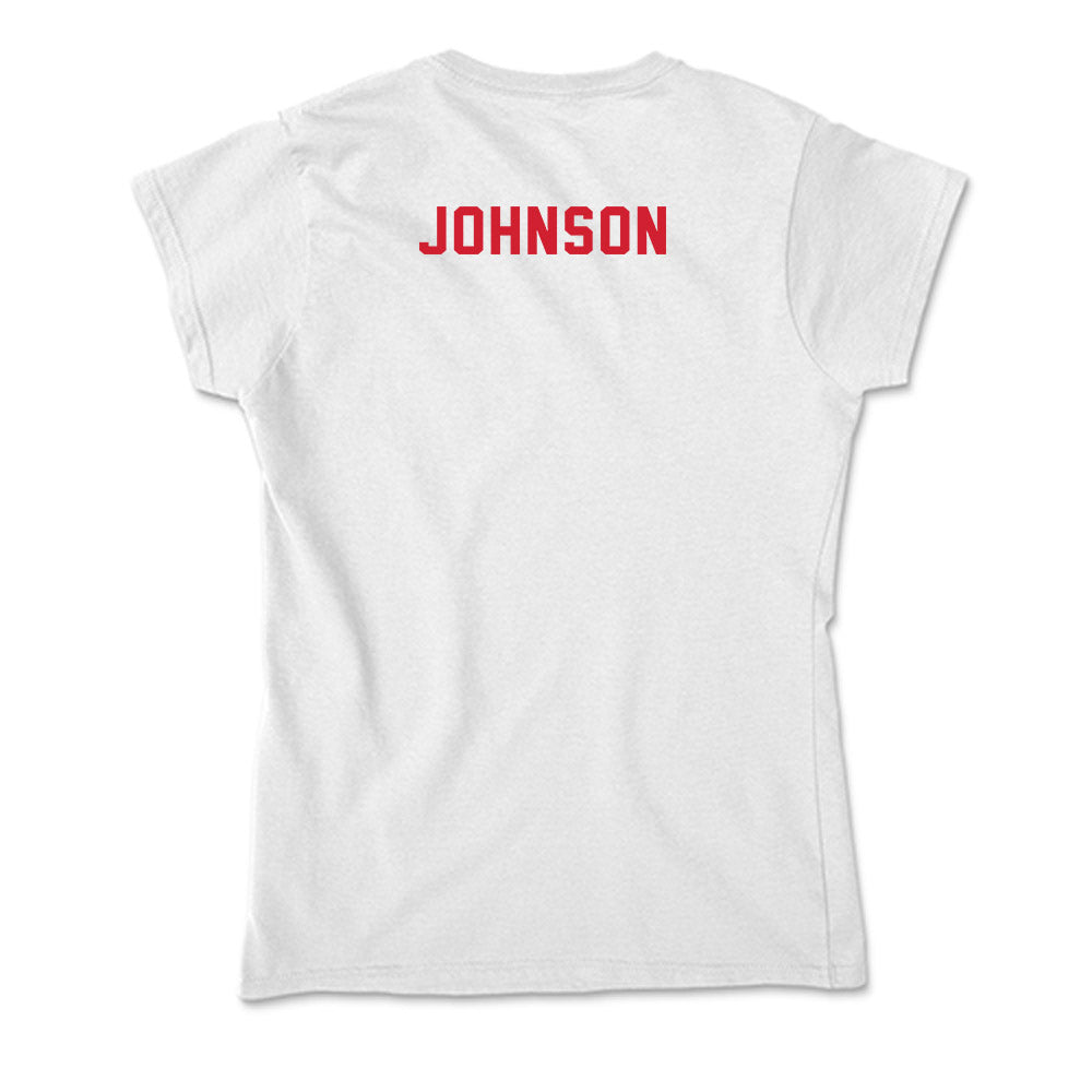 NC State - NCAA Women's Track & Field : Chazmin Johnson - Soft Style Women’s T-Shirt-1