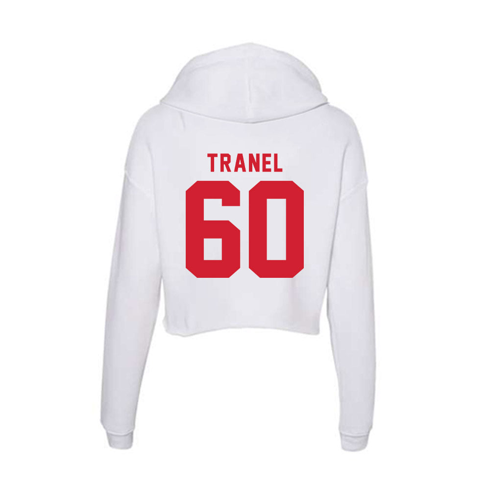 NC State - NCAA Football : Taylon Tranel - Women's Crop Fleece Hooded Sweatshirt-1