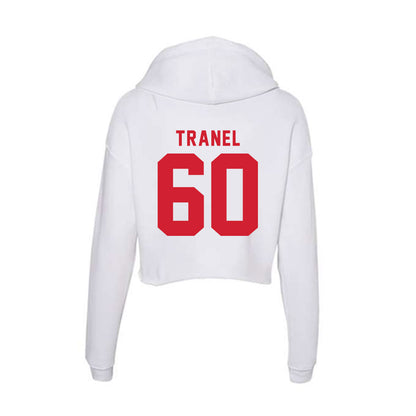 NC State - NCAA Football : Taylon Tranel - Women's Crop Fleece Hooded Sweatshirt-1