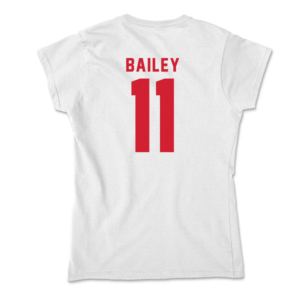 NC State - NCAA Football : CJ Bailey - Soft Style Women’s T-Shirt-1