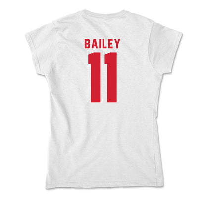 NC State - NCAA Football : CJ Bailey - Soft Style Women’s T-Shirt-1