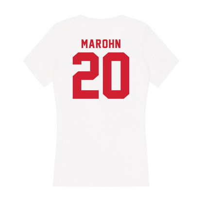 NC State - NCAA Baseball : Ryan Marohn - Women's V-Neck T-Shirt-1