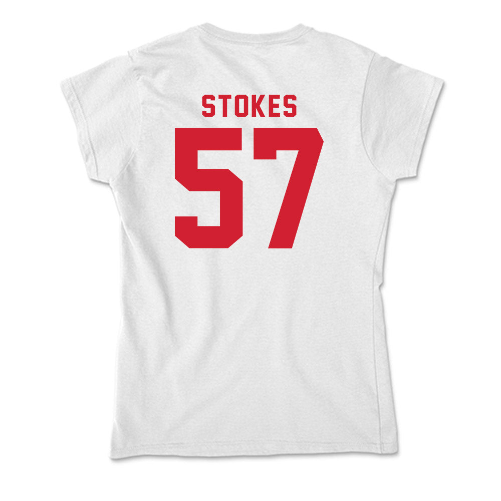 NC State - NCAA Football : Steven Stokes - Soft Style Women’s T-Shirt-1