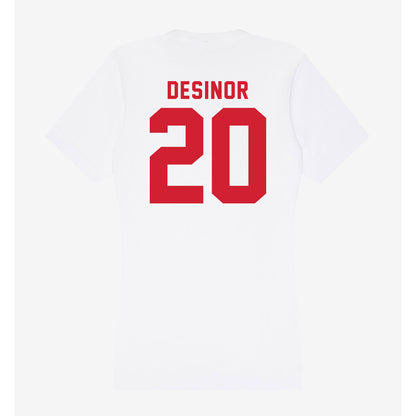 NC State - NCAA Football : Deandre Desinor - Women's V-Neck T-Shirt-1