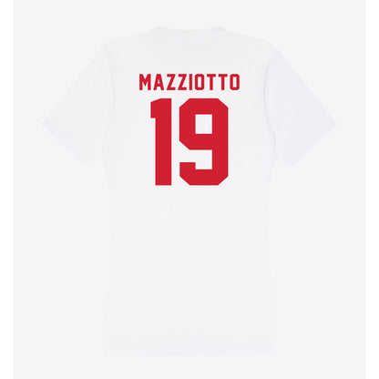 NC State - NCAA Women's Soccer : Antonella Mazziotto - Women's V-Neck T-Shirt-1