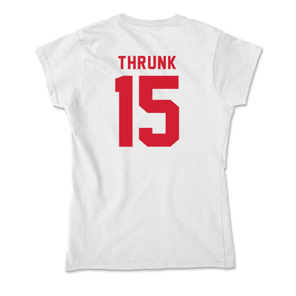NC State - NCAA Softball : Teagan Thrunk - Soft Style Women’s T-Shirt-1