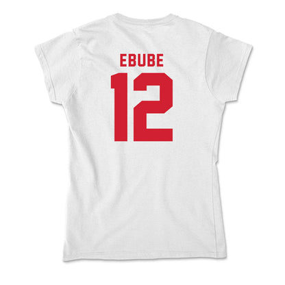 NC State - NCAA Men's Basketball : Scottie Ebube - Soft Style Women’s T-Shirt-1