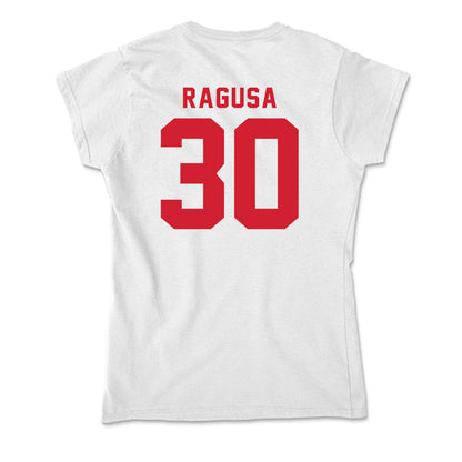 NC State - NCAA Baseball : Mikey Ragusa - Soft Style Women’s T-Shirt-1