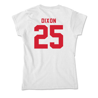 NC State - NCAA Football : Sterling Dixon - Soft Style Women’s T-Shirt-1