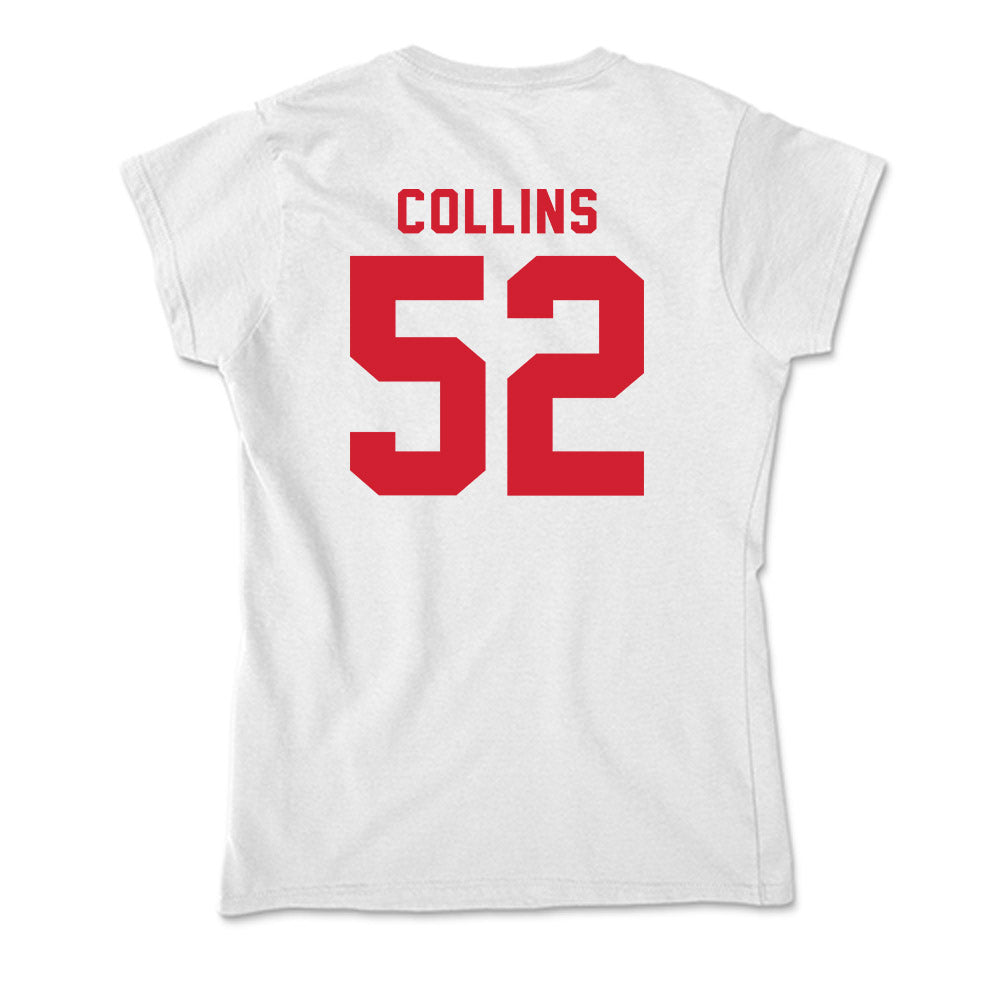 NC State - NCAA Football : David Collins - Soft Style Women’s T-Shirt-1