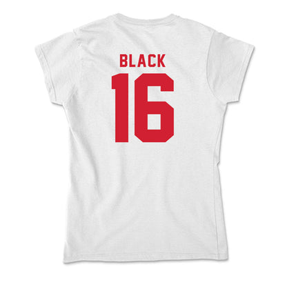 NC State - NCAA Baseball : Collins Black - Soft Style Women’s T-Shirt-1