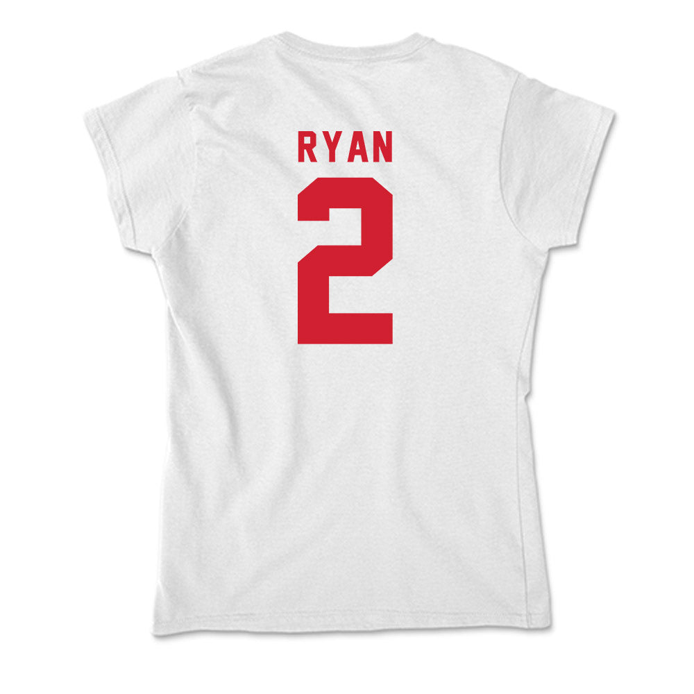 NC State - NCAA Baseball : Mikey Ryan - Soft Style Women’s T-Shirt-1