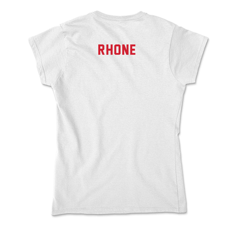 NC State - NCAA Women's Track & Field : Aminah Rhone - Soft Style Women’s T-Shirt-1
