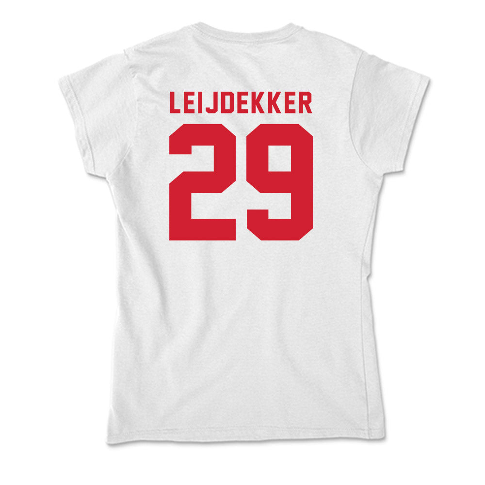 NC State - NCAA Women's Soccer : Fien Leijdekker - Soft Style Women’s T-Shirt-1
