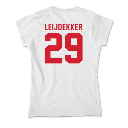 NC State - NCAA Women's Soccer : Fien Leijdekker - Soft Style Women’s T-Shirt-1